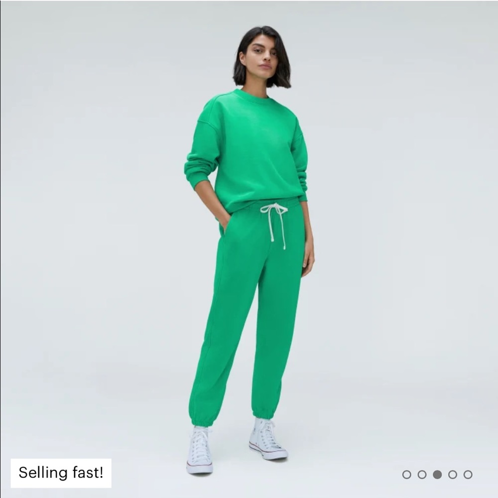 Everlane Oversized Crew and Track Jogger Matching Set